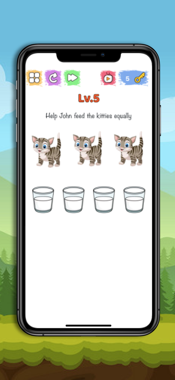 Brain tricky puzzles workout