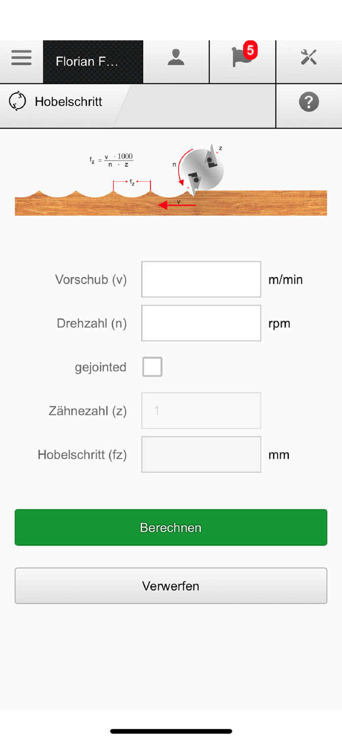 WEINIG App Suite 2211