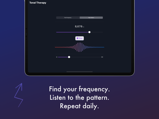 Tonal Therapy iPad app afbeelding 2