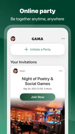 Game screenshot Gama: Group Voice Chat & Games mod apk