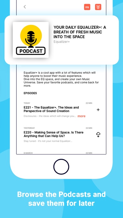 Equalizer+ Music amp & Podcast Screenshot