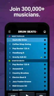 drum beats+ rhythm machine iphone screenshot 1