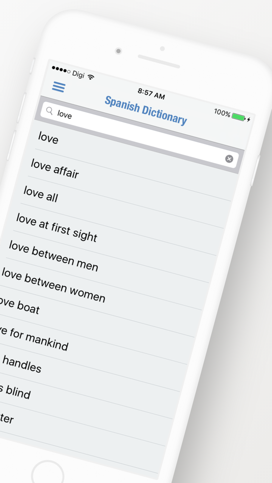 #2. Spanish Dictionary + (iOS) 由: iThinkdiff