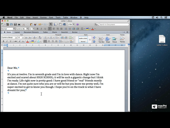 Screenshot #6 pour Letter Course For Word For Mac