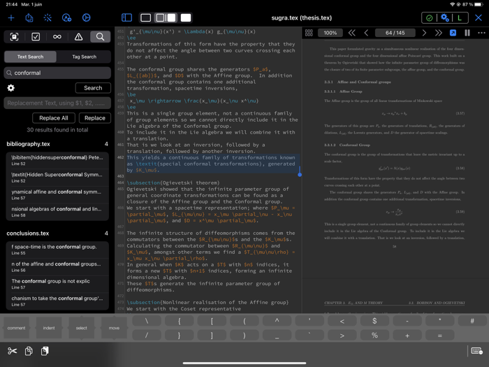 Texifier  LaTeX editor