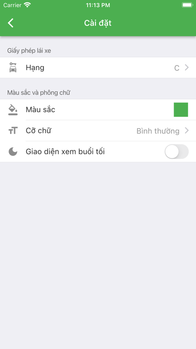 Ôn thi bằng lái Screenshot