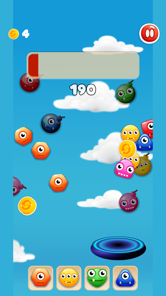 #6. Monster Fling (iOS) 来自: Adknown