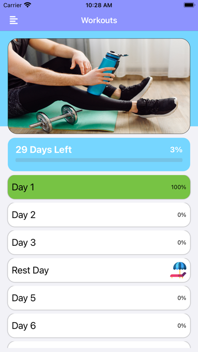 Health and Fitness - Exercises Screenshot