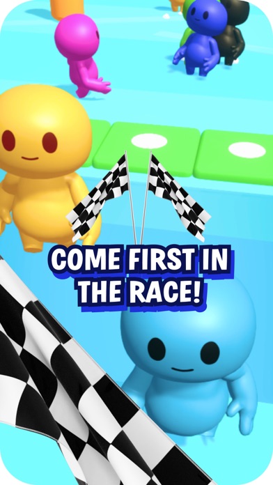 Fall Dudes - Party Royal Race Screenshot