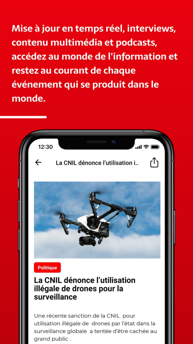 Infos.fr Screenshot