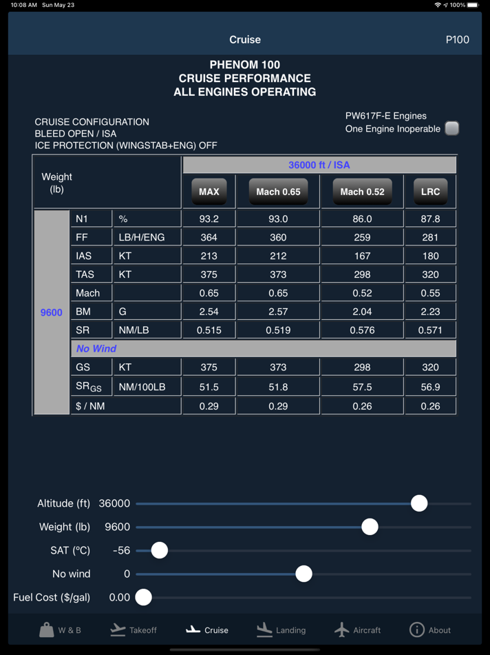 #4. myPhenom Flight Calculator (iOS) Podle: Phenom Pilots LLC