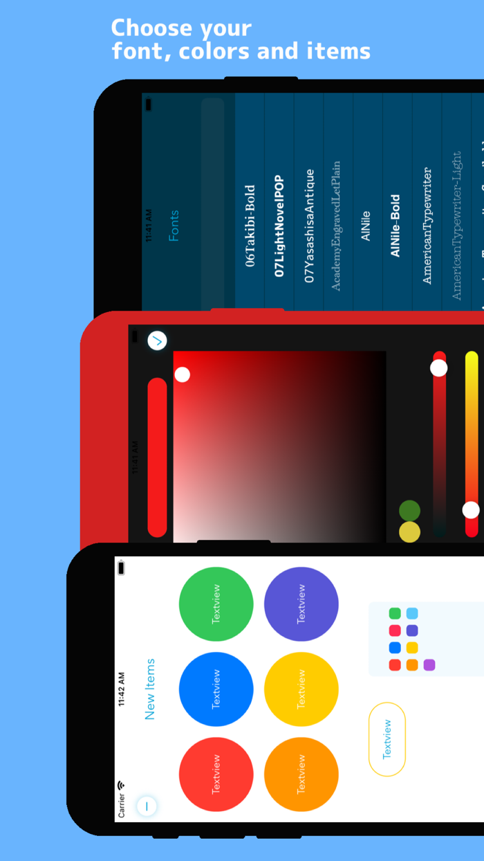 App ScreenShots for Developer