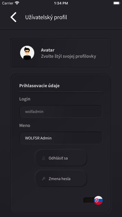 Wolf Asistent Screenshot