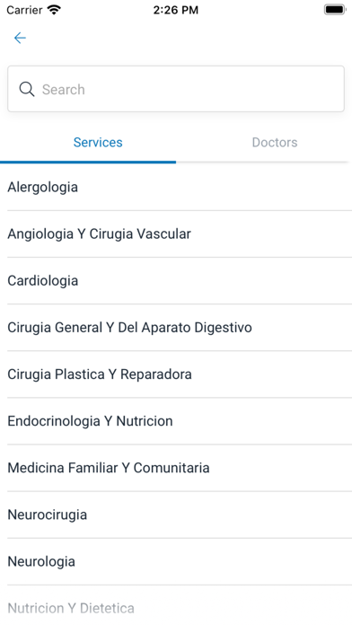 Grupo Hospitalario HC Screenshot