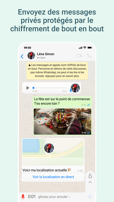 Screenshot #2 pour WhatsApp Messenger