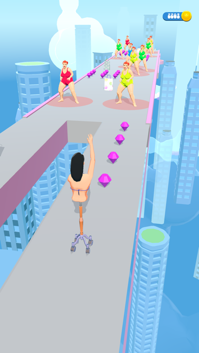 Mannequin Run 3D Screenshot