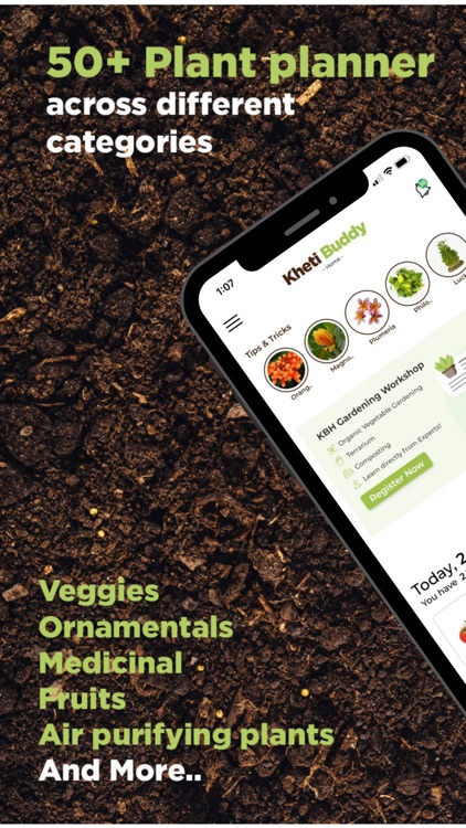 KhetiBuddy Home Gardening App