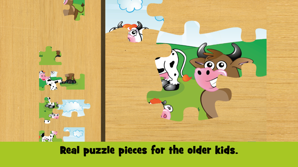#4. Puzzles for kids play & learn (iOS) 由: Juf Jannie