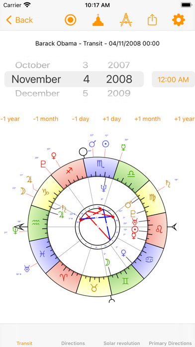 Olympia Astrology Screenshot