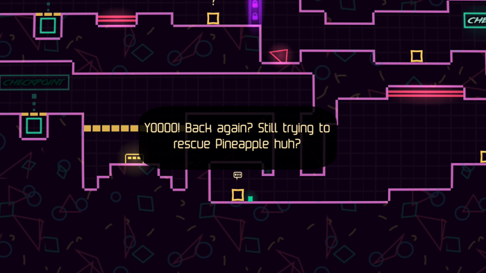 Big NEON Tower VS Tiny Square