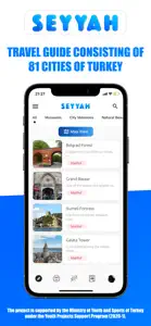 Seyyah Travel Guide for Turkey screenshot #1 for iPhone