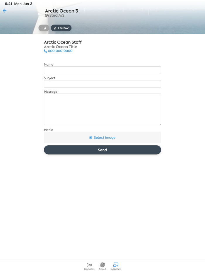 Ørsted Notice to Mariners