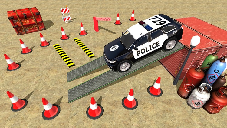 Police Car Parking Simulator -