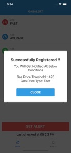 Ethereum Gas Alert screenshot #3 for iPhone