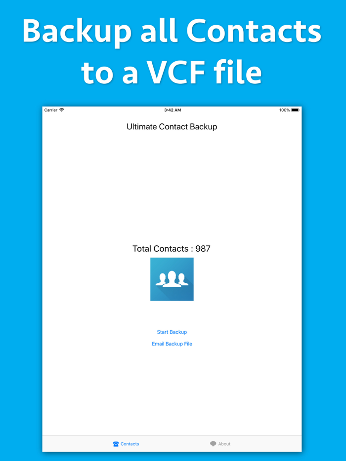 Ultimate Contact Backup