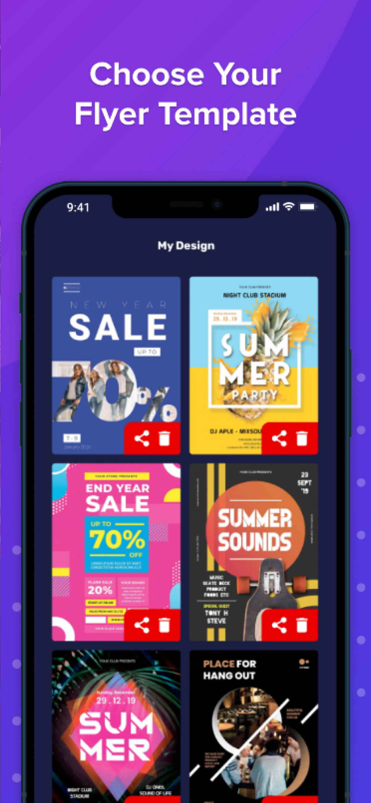 Flyer Maker - Editor