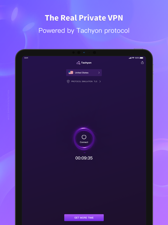 Screenshot #4 pour Tachyon VPN - Private Proxy