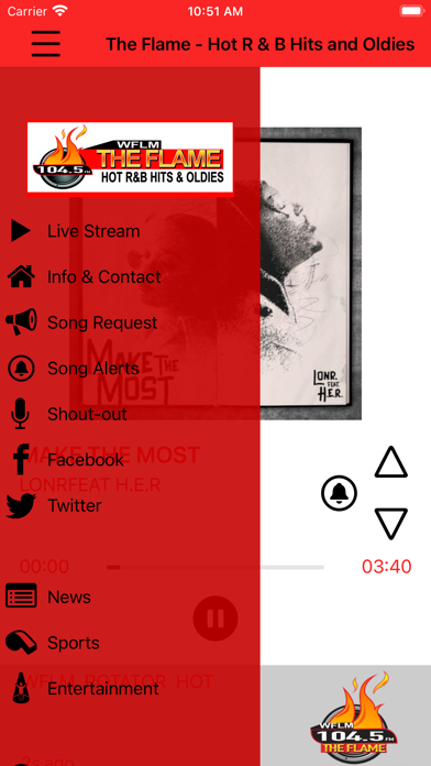How to cancel & delete 104.5 WFLM The Flame from iphone & ipad 2