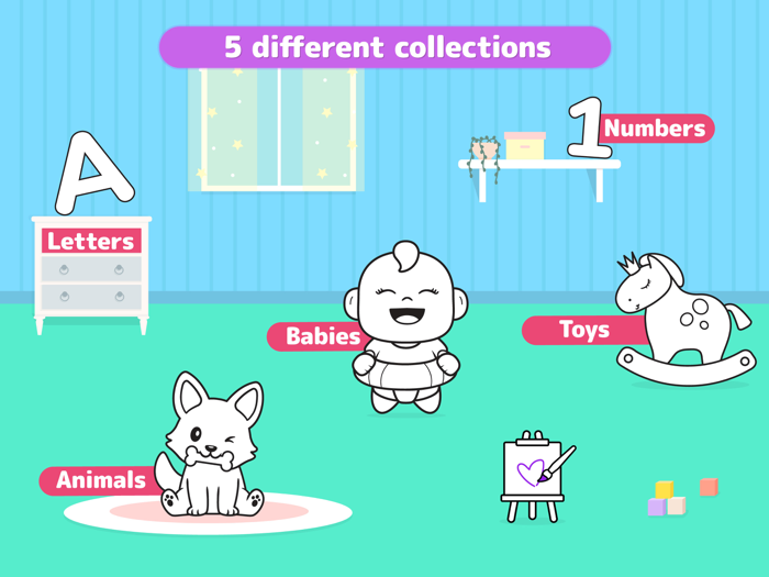 Coloring Babies - Baby drawing