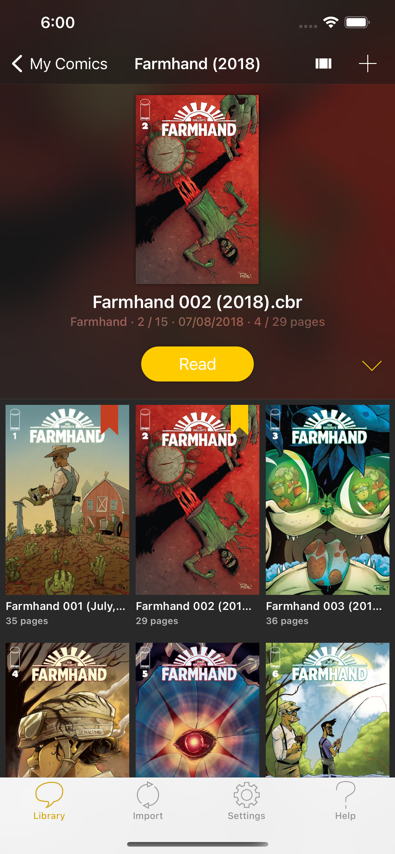 YACReader - Comic Reader