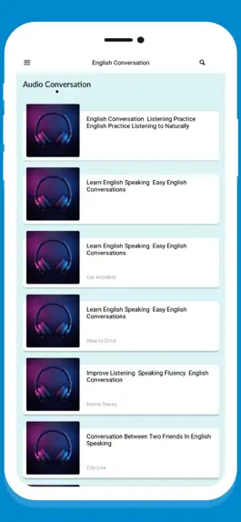 Game screenshot English conversation Audio apk