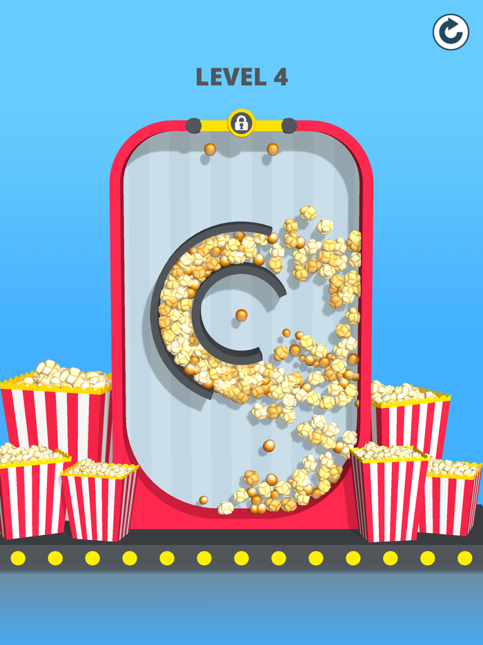 Popcorn Burst 3D