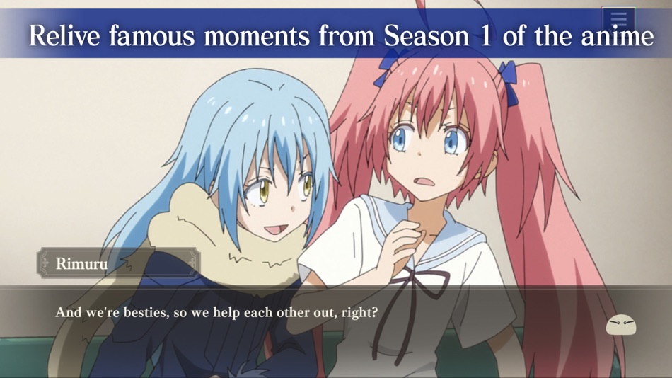 #7. SLIME - ISEKAI Memories (iOS) 由: Bandai Namco Entertainment Inc.