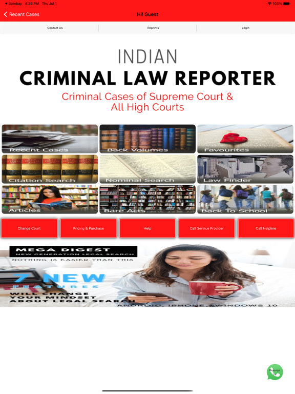 Screenshot #4 pour Indian Criminal Law Reporter