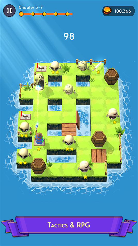 #2. Puzzle Battle: The Hunter (iOS) By: Digital Castle Entertainment LLC