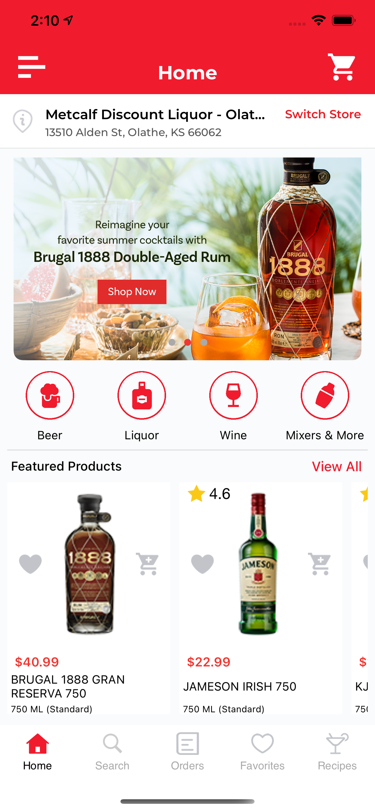 Metcalf Discount Liquor