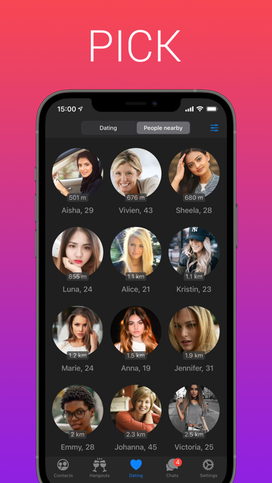 Tillybom - Dating & Hangouts Screenshot