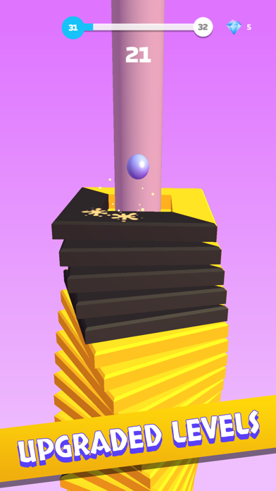 Screenshot #1 pour Helix Stack Jump: Fun Jeux 3D