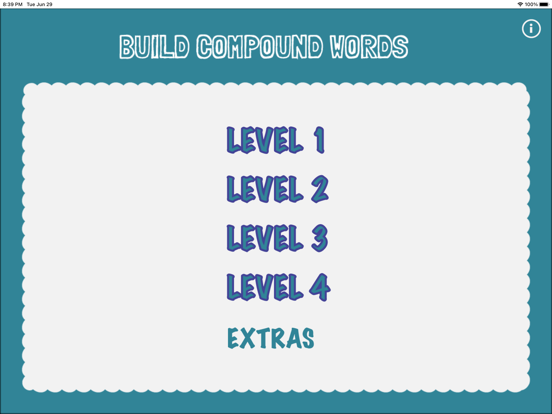 Screenshot #5 pour Build Compound Words