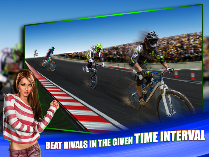 Crazy Bicycle Race Stunt Game