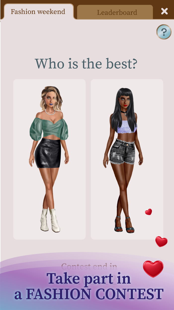 Fashion Girls Dress Up Game