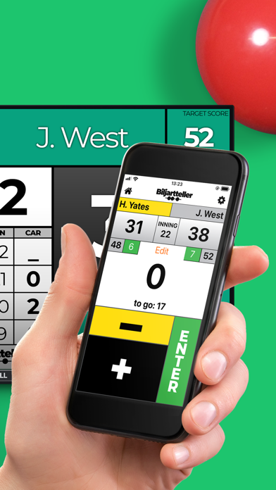 Biljartteller Screenshot