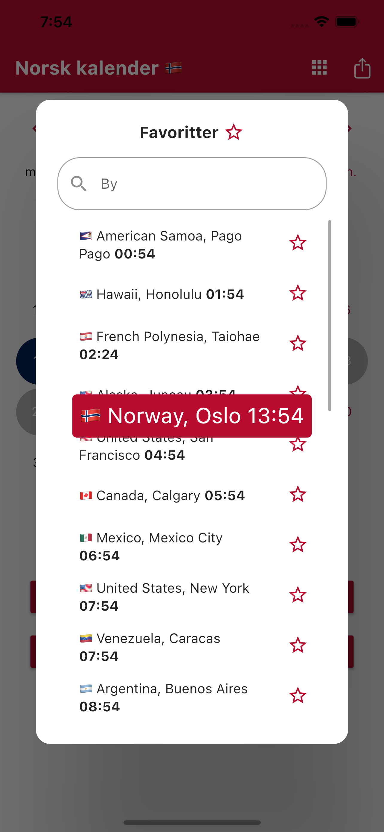 Norsk Kalender 2024