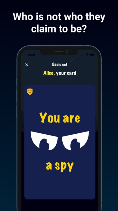 Spy - the game for a company Screenshot