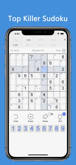 Game screenshot Killer Sudoku - number game mod apk