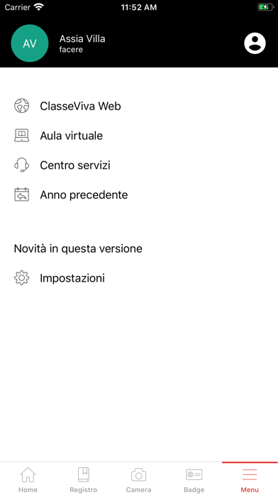 AANT Accademia Studenti Screenshot